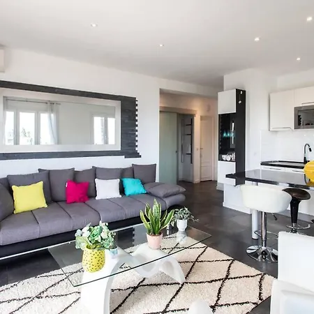 Ferienwohnung L27 2P Jasmins Sea View Parking & Ac Nizza Exterior foto