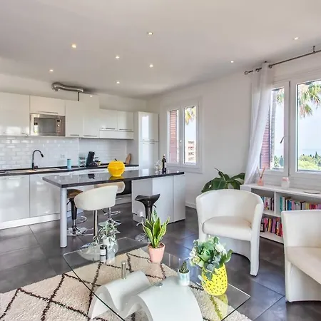 Ferienwohnung L27 2P Jasmins Sea View Parking & Ac Nizza Exterior foto